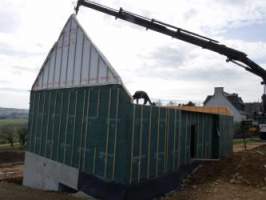 Maison en bois à Plouider - Structuré Bois