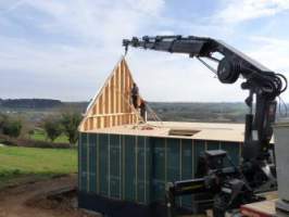 Maison en bois à Plouider - Structuré Bois