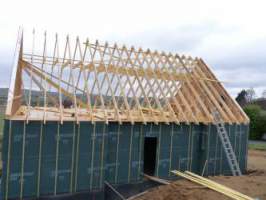 Maison en bois à Plouider - Structuré Bois