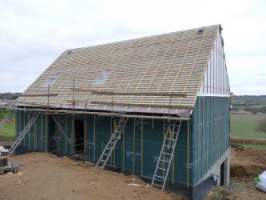 Maison en bois à Plouider - Structuré Bois