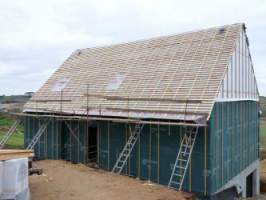 Maison en bois à Plouider - Structuré Bois