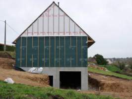 Maison en bois à Plouider - Structuré Bois