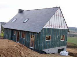 Maison en bois à Plouider - Structuré Bois