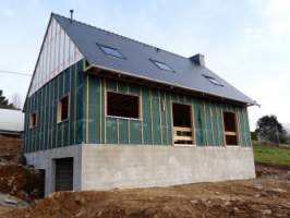 Maison en bois à Plouider - Structuré Bois