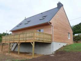 Maison en bois à Plouider - Structuré Bois