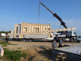 Maison en bois à Kernilis - Structuré Bois