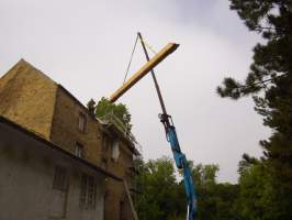 Restauration d'un moulin à Plouguin - Structuré Bois