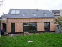 Maison en bois à Lesneven - Structuré Bois