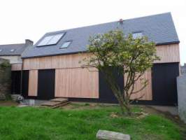 Maison en bois à Lesneven - Structuré Bois