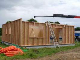 Maison à ossature bois à Ploujean - Structuré Bois