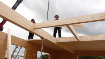 Maison à ossature bois à Ploujean - Structuré Bois