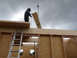 Maison à ossature bois à Ploujean - Structuré Bois