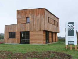 Maison à ossature bois à Ploujean - Structuré Bois