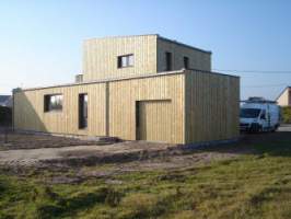 Maison en bois à Santec - Structuré Bois