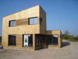 Maison en bois à Santec - Structuré Bois