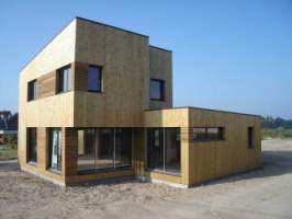 Maison en bois à Santec - Structuré Bois