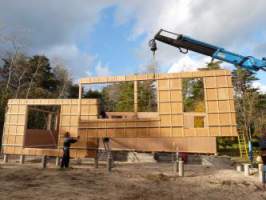 Maison en bois à Keremma - Structuré Bois