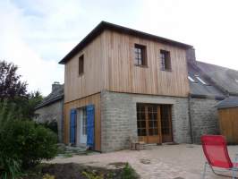 Bardage en red cedar - Structuré Bois